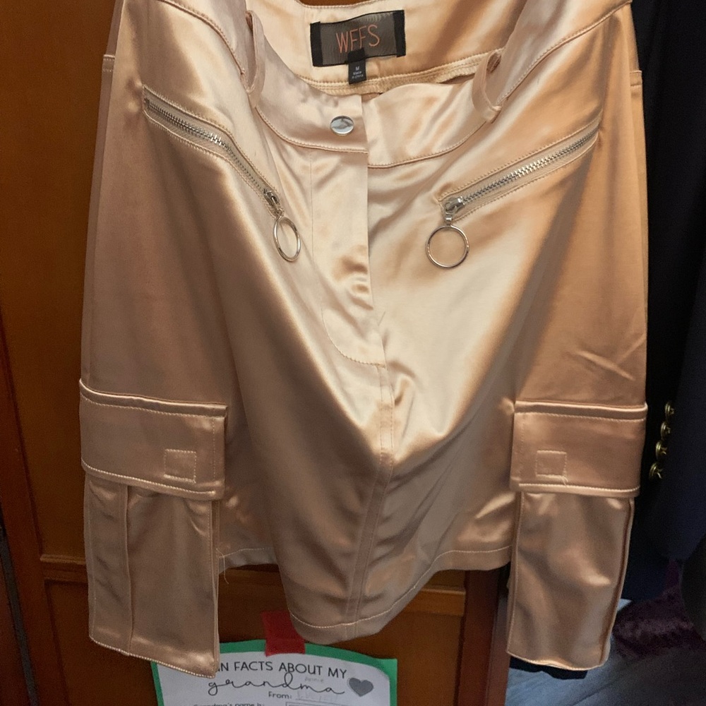 Gold skirt by WFFS